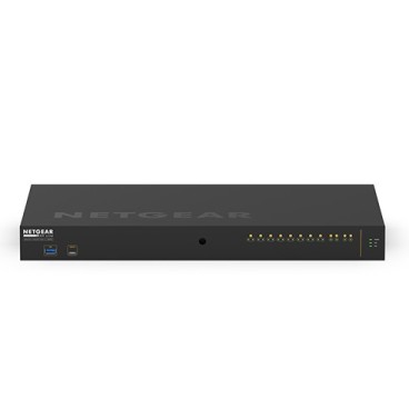 NETGEAR M4250-10G2XF-PoE++ Géré L2 L3 Gigabit Ethernet (10 100 1000) Connexion Ethernet, supportant l'alimentation via ce port