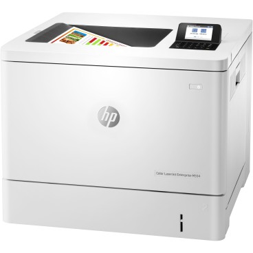 HP Color LaserJet Enterprise Imprimante M554dn, Imprimer, Impression USB en façade Impression recto-verso