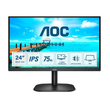 AOC B2 24B2XH écran plat de PC 60,5 cm (23.8") 1920 x 1080 pixels Full HD LED Noir