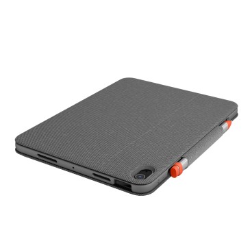 Logitech Folio Touch AZERTY Français Smart Connector Gris