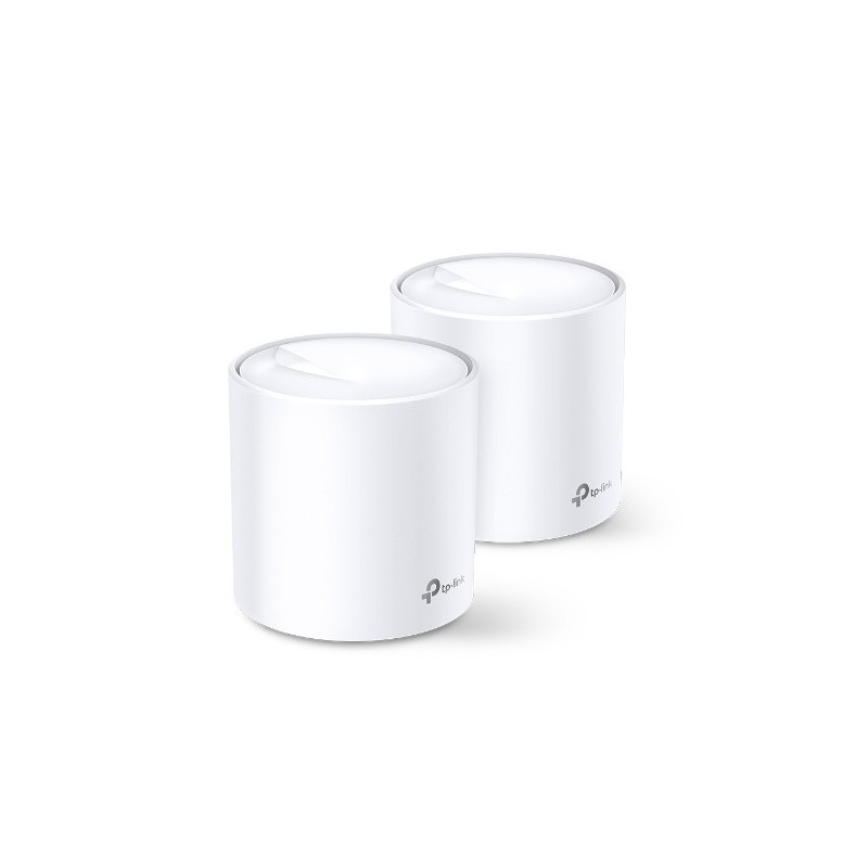 TP-Link Deco X20 (2-pack) Bi-bande (2,4 GHz   5 GHz) Wi-Fi 5 (802.11ac) Blanc Interne