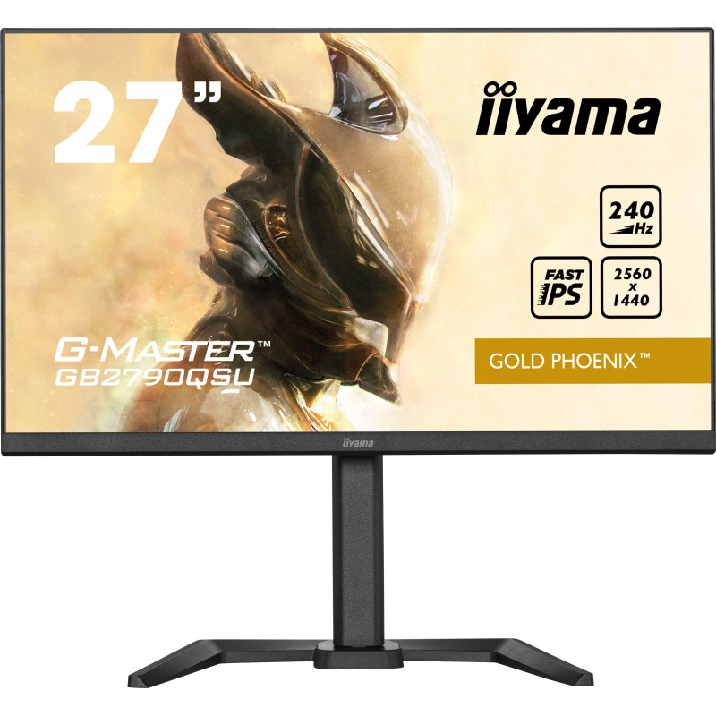 iiyama GB2790QSU-B5 écran plat de PC 68,6 cm (27") 2560 x 1440 pixels Wide Quad HD LCD Noir