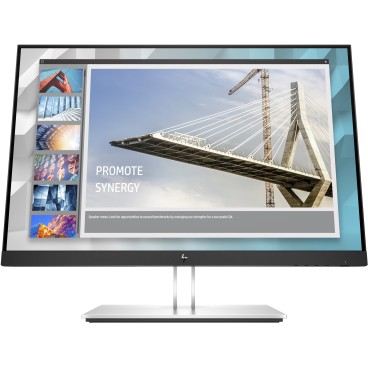 HP E-Series E24i G4 écran plat de PC 61 cm (24") 1920 x 1200 pixels WUXGA Noir, Argent