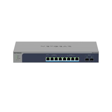 NETGEAR 8-Port Multi-Gigabit 10G Ethernet Ultra60 PoE++ Smart Switch with 2 SFP+ Ports (MS510TXUP) Géré L2+ 10G Ethernet