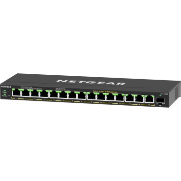 NETGEAR 16-Port High-Power PoE+ Gigabit Ethernet Plus Switch (231W) with 1 SFP port (GS316EPP) Géré Gigabit Ethernet