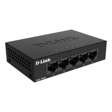 D-Link DGS-105GL E commutateur réseau Non-géré Gigabit Ethernet (10 100 1000) Noir