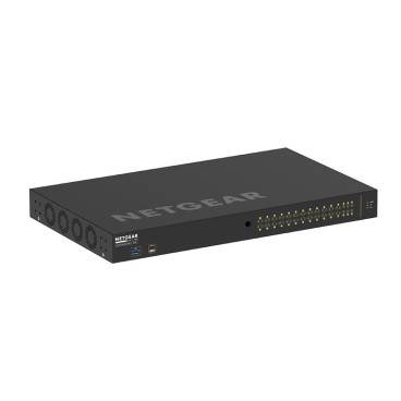 NETGEAR GSM4230P-100EUS commutateur réseau Géré L2 L3 Gigabit Ethernet (10 100 1000) Connexion Ethernet, supportant