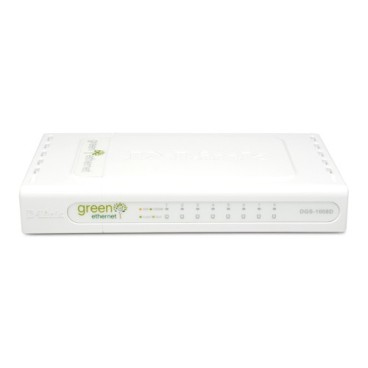 D-Link 8-port 10 100 1000Mbps Gigabit Switch Non-géré