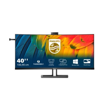 Philips 40B1U6903CH 00 écran plat de PC 100,8 cm (39.7") 5120 x 2160 pixels 5K Ultra HD LCD Noir