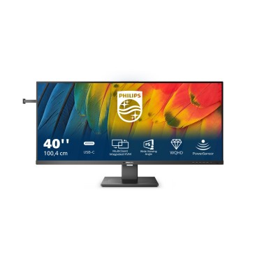 Philips 5000 series 40B1U5600 00 écran plat de PC 101,6 cm (40") 3440 x 1440 pixels Wide Quad HD LCD Noir