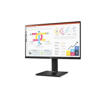 LG 24QP750P-B écran plat de PC 60,5 cm (23.8") 2560 x 1440 pixels Quad HD LED Noir