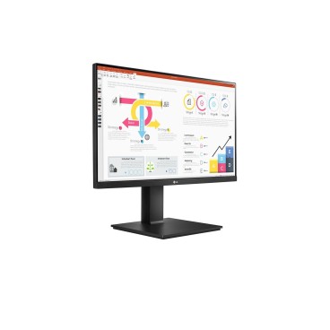 LG 24QP750P-B écran plat de PC 60,5 cm (23.8") 2560 x 1440 pixels Quad HD LED Noir