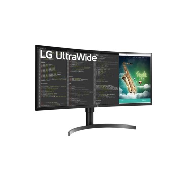 LG 35WN75CP-B LED display 88,9 cm (35") 3440 x 1440 pixels UltraWide Quad HD Noir