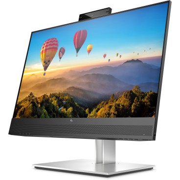 HP E24m G4 écran plat de PC 60,5 cm (23.8") 1920 x 1080 pixels Full HD Noir, Argent