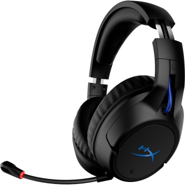 HyperX Cloud Flight - Casque de jeu sans fil (noir-bleu) - PS5-PS4