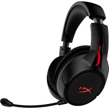 HyperX Cloud Flight - Casque pour jeux sans fil (noir rouge)