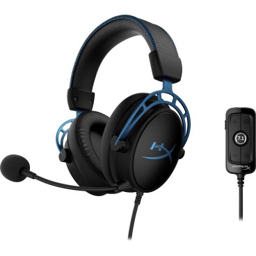 HyperX Casque de jeu Cloud Alpha S - (noir bleu)