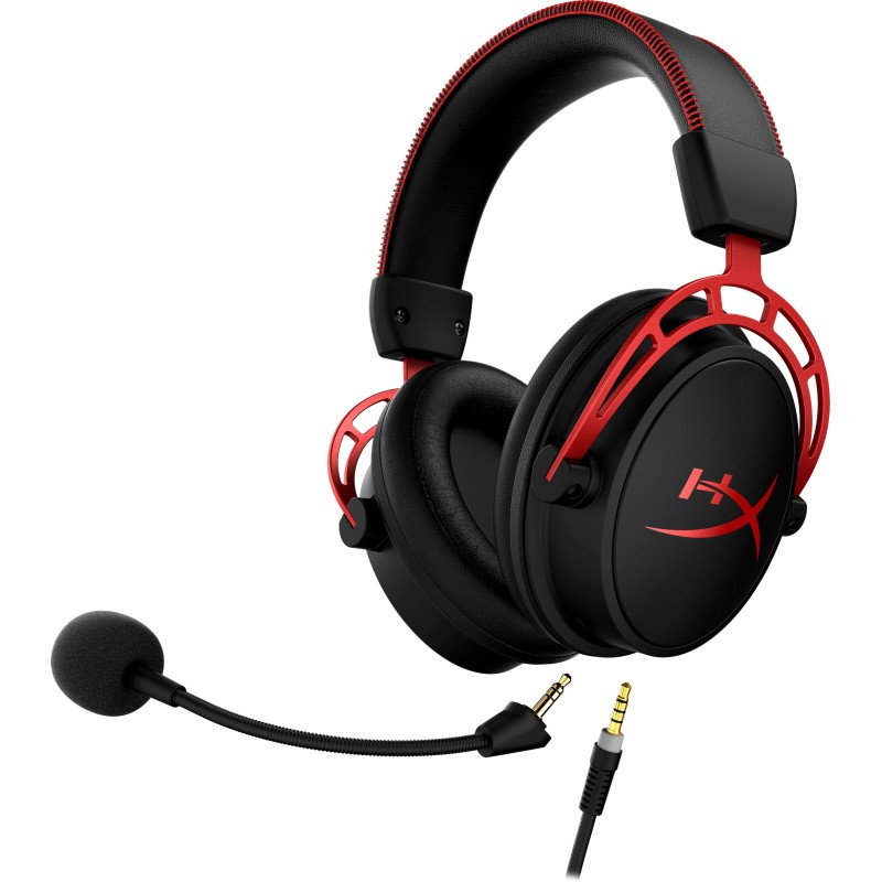 HyperX Casque De jeu Cloud Alpha (noir rouge)