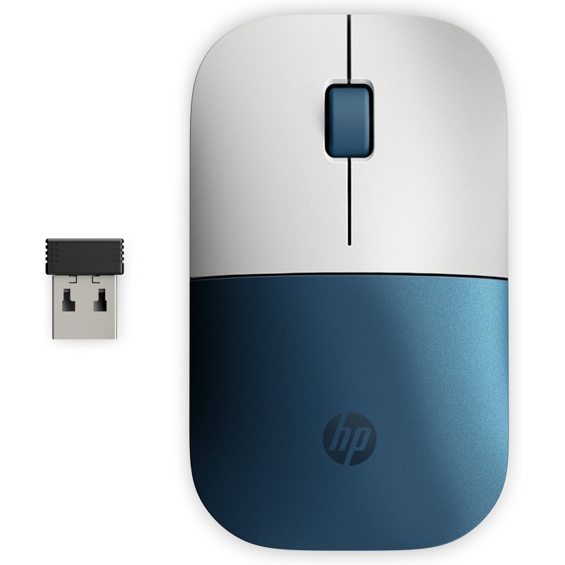 HP Souris sans fil Z3700 (bleu vert forêt)