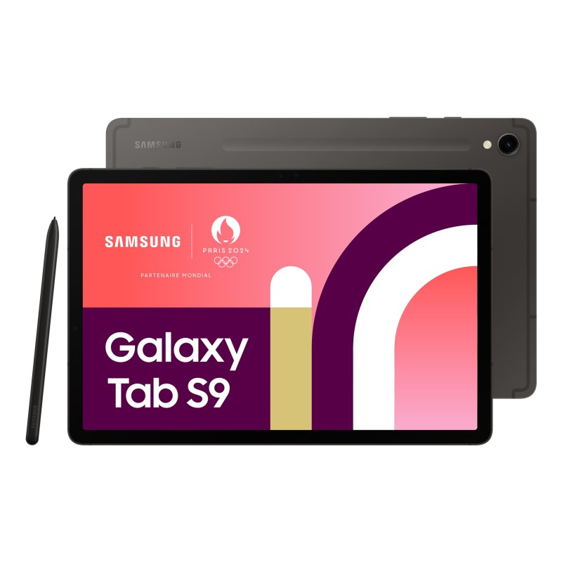 Samsung Galaxy Tab S9 SM-X710N Qualcomm Snapdragon 256 Go 27,9 cm (11") 12 Go Wi-Fi 6 (802.11ax) Android 13 Graphite