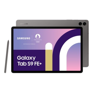 Samsung Galaxy Tab S9 FE+ S9 FE+ Samsung Exynos 256 Go 31,5 cm (12.4") 12 Go Wi-Fi 6 (802.11ax) Android 13 Gris