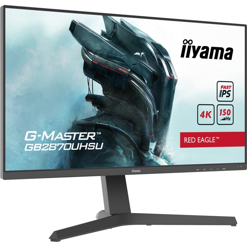 iiyama G-MASTER GB2870UHSU-B1 écran plat de PC 71,1 cm (28") 3840 x 2160 pixels 4K Ultra HD LED Noir