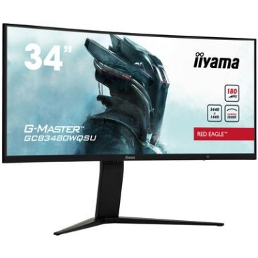 iiyama G-MASTER GCB3480WQSU-B1 écran plat de PC 86,4 cm (34") 3440 x 1440 pixels UltraWide Quad HD LCD Noir