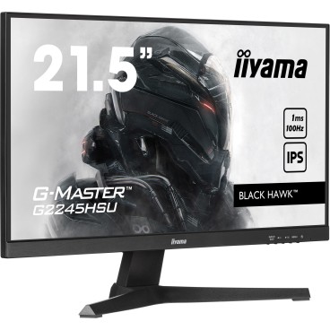 iiyama G-MASTER G2245HSU-B1 écran plat de PC 55,9 cm (22") 1920 x 1080 pixels Full HD LED Noir