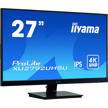 iiyama ProLite XU2792UHSU-B1 LED display 68,6 cm (27") 3840 x 2160 pixels 4K Ultra HD Noir