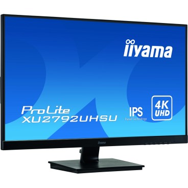 iiyama ProLite XU2792UHSU-B1 LED display 68,6 cm (27") 3840 x 2160 pixels 4K Ultra HD Noir