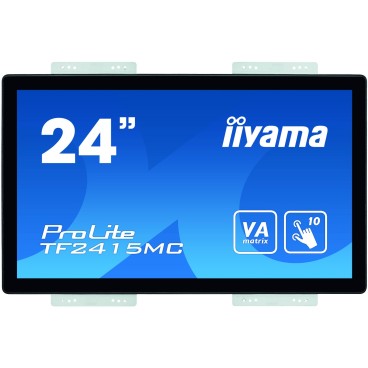 iiyama ProLite TF2415MC-B2 écran plat de PC 60,5 cm (23.8") 1920 x 1080 pixels Full HD LCD Écran tactile Multi-utilisateur Noir