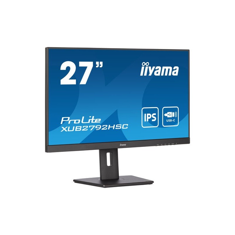 iiyama ProLite XUB2792HSC-B5 LED display 68,6 cm (27") 1920 x 1080 pixels Full HD Noir