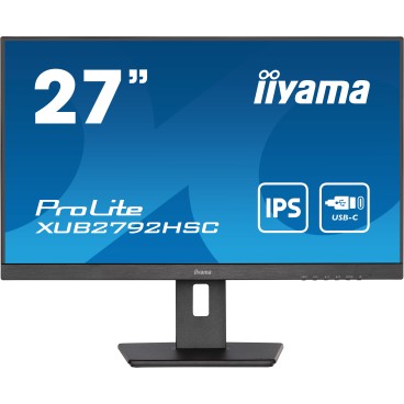 iiyama ProLite XUB2792HSC-B5 LED display 68,6 cm (27") 1920 x 1080 pixels Full HD Noir