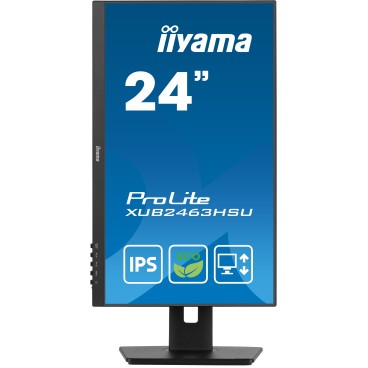 iiyama ProLite XUB2463HSU-B1 écran plat de PC 61 cm (24") 1920 x 1080 pixels Full HD LED Noir