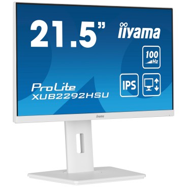 iiyama ProLite XUB2292HSU-W6 écran plat de PC 54,6 cm (21.5") 1920 x 1080 pixels Full HD LED Blanc