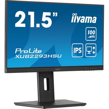 iiyama ProLite XUB2293HSU-B6 écran plat de PC 54,6 cm (21.5") 1920 x 1080 pixels Full HD LED Noir