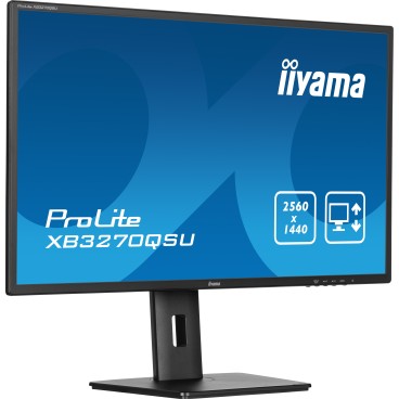 iiyama ProLite XB3270QSU-B1 écran plat de PC 81,3 cm (32") 2560 x 1440 pixels Wide Quad HD LED Noir