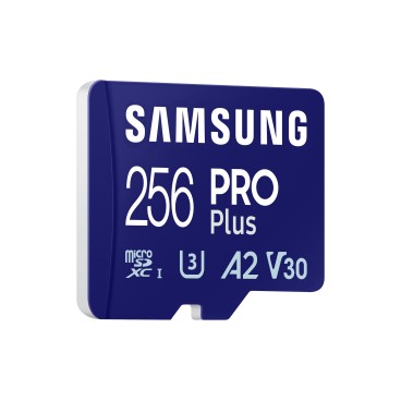 Samsung PRO Plus MB-MD256SA EU mémoire flash 256 Go MicroSD UHS-I Classe 3