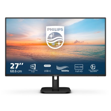 Philips 1000 series 27E1N1300A 00 écran plat de PC 68,6 cm (27") 1920 x 1080 pixels Full HD LCD Noir