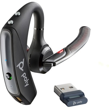 POLY Micro-casque Voyager 5200 UC USB-A + dongle BT600 TAA