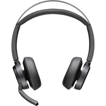 POLY Micro-casque Voyager Focus 2-M Certifié Microsoft Teams avec base de chargement