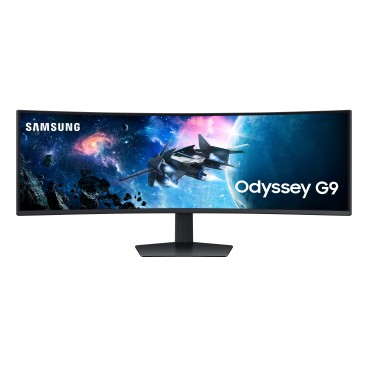 Samsung G95C écran plat de PC 124,5 cm (49") 5120 x 1440 pixels Dual QHD LED Noir