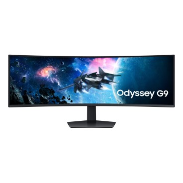 Samsung G95C écran plat de PC 124,5 cm (49") 5120 x 1440 pixels Dual QHD LED Noir