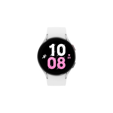 Samsung Galaxy Watch5 3,56 cm (1.4") OLED 44 mm Numérique 450 x 450 pixels Écran tactile Argent Wifi GPS (satellite)