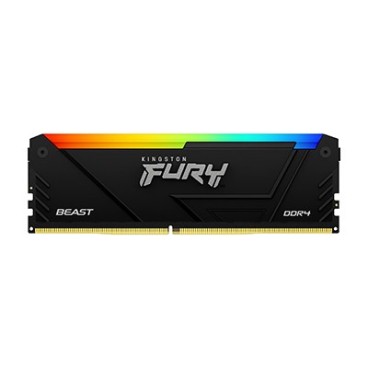 Kingston Technology FURY 16GB 2666MT s DDR4 CL16 DIMM (Kits de 2) Beast RGB