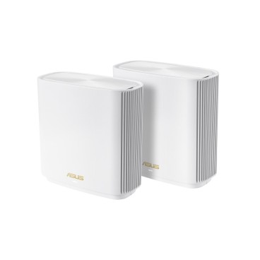 ASUS ZenWiFi AX XT8 (W-1-PK) routeur sans fil Gigabit Ethernet Tri-bande (2,4 GHz   5 GHz   5 GHz) Blanc