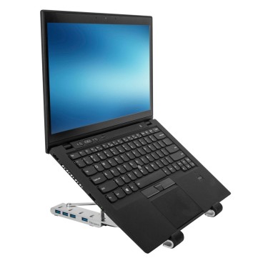 Targus AWU100205GL Support de livres Supports de Laptop Argent 39,6 cm (15.6")