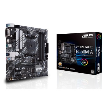 ASUS Prime B550M-A CSM AMD B550 Emplacement AM4 micro ATX