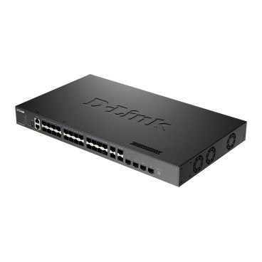 D-Link DXS-3410-32SY commutateur réseau Géré L3 Noir