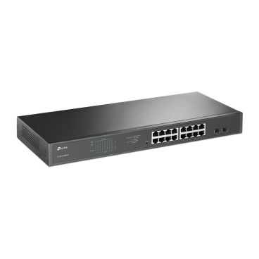 TP-Link TL-SG1218MPE Géré L2 Gigabit Ethernet (10 100 1000) Connexion Ethernet, supportant l'alimentation via ce port (PoE) 1U